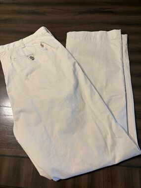 Polo by Ralph Lauren Men's Cream Chino Pants
